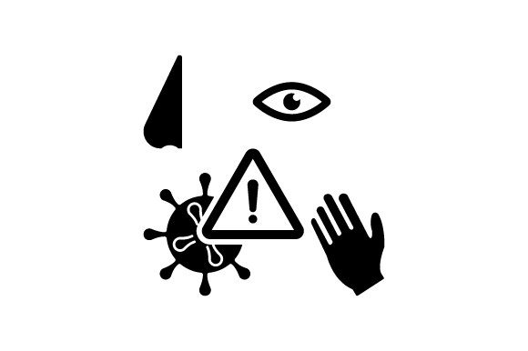 Epidemic Prevention Icon: A Versatile Design Resource for Modern Projects