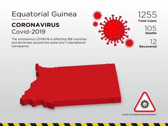 Equatorial Guinea Affected Country 3D: A Visual Tool for Pandemic Communication