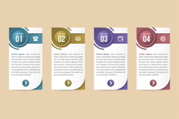 How the Rectangle Four Step Infographic Pastel Elevates Modern Visual Communication