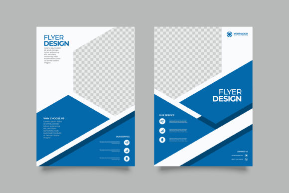 Modern Medical Health Flyer Template: Clean Design for Professional Branding